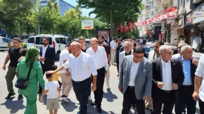 Batman’ı ziyaret eden CHP İstanbul İl Başkanı Gürsel Tekin, Cumhur