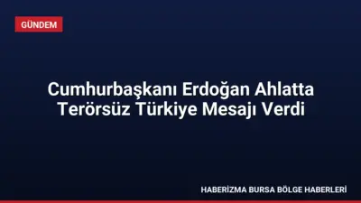 Cumhurbaşkanı Erdoğan, Ahlat'taki Malazgirt Zaferi etkinliklerinde Terörsüz Türkiye hedefinin gerçekleşmesiyle