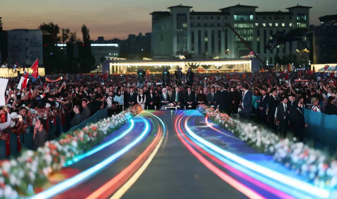 Cumhurbaşkanı Recep Tayyip Erdoğan, “Tayyip Erdoğan olarak siyasette 50 yılı