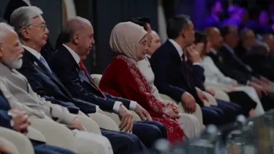 Cumhurbaşkanı Erdoğan, Kırgızistan'da düzenlenen Dünya Göçebe Oyunları'nın açılış törenine katılarak