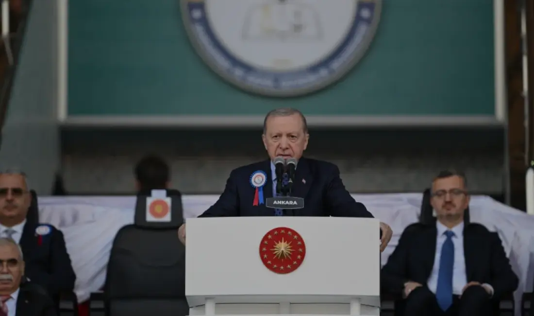 Cumhurbaşkanı Erdoğan, Jandarma ve Sahil Güvenlik Akademisi'nden mezun olan 5