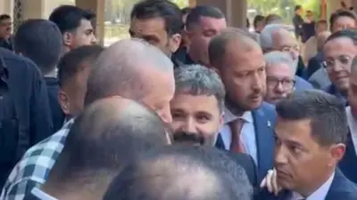 Cumhurbaşkanı Recep Tayyip Erdoğan, Muğla’nın Marmaris ilçesinde cuma namazının ardından
