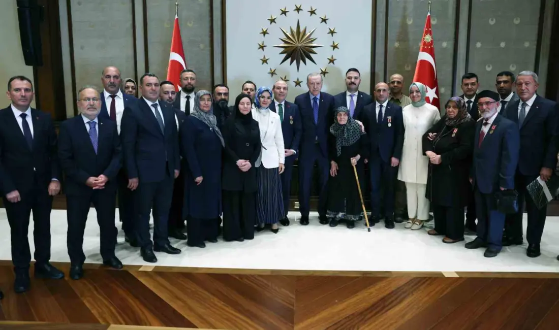 Cumhurbaşkanı Recep Tayyip Erdoğan, “Şimdiye kadar şehitlerimizin emanetlerine ve gazilerimize
