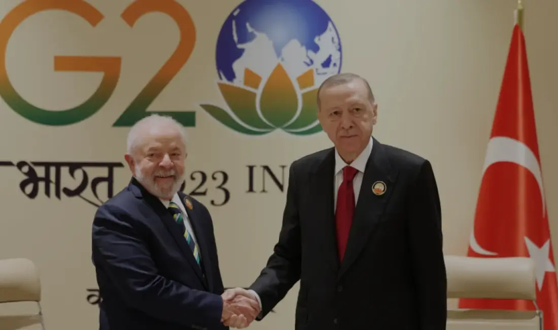 Cumhurbaşkanı Erdoğan, Brezilya Devlet Başkanı Lula da Silva ile gerçekleştirdiği