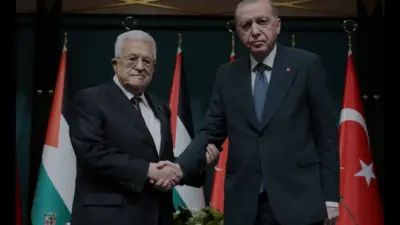 Cumhurbaşkanı Erdoğan ve Filistin Devlet Başkanı Abbas, Ankara'daki görüşmelerinde iki