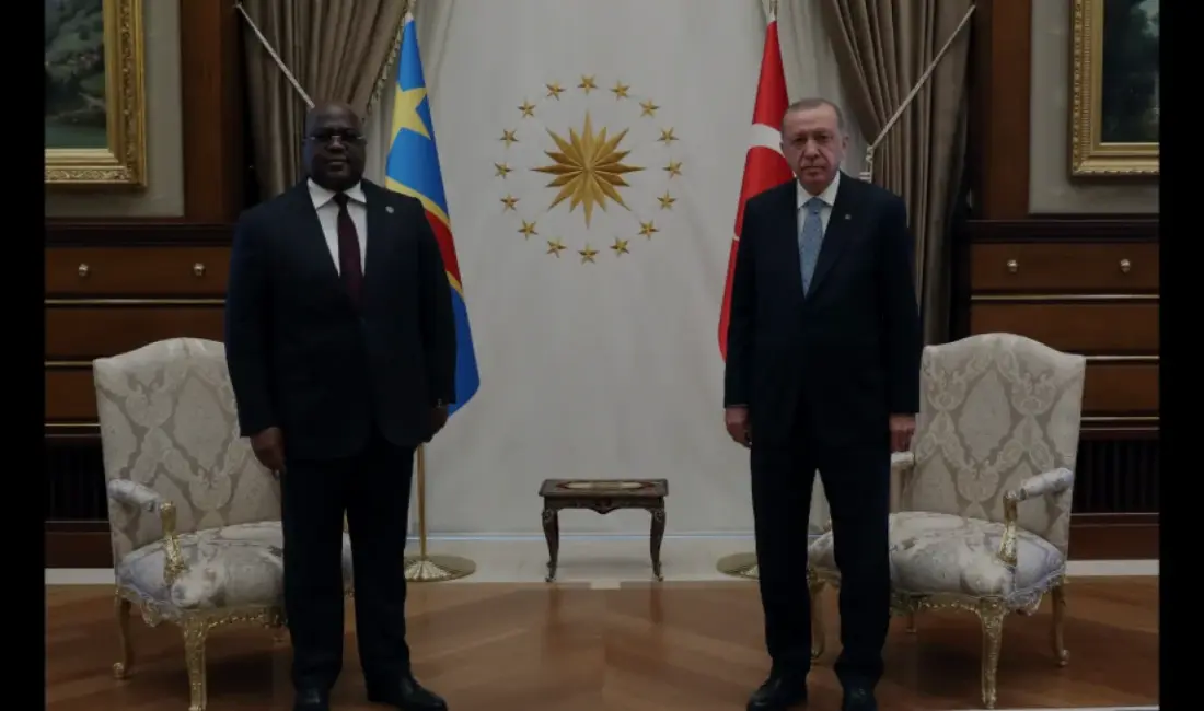 Cumhurbaşkanı Erdoğan, Kongo Demokratik Cumhuriyeti lideri Tshisekedi ile görüştü; savunma