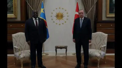 Cumhurbaşkanı Erdoğan, Kongo Demokratik Cumhuriyeti lideri Tshisekedi ile görüştü; savunma