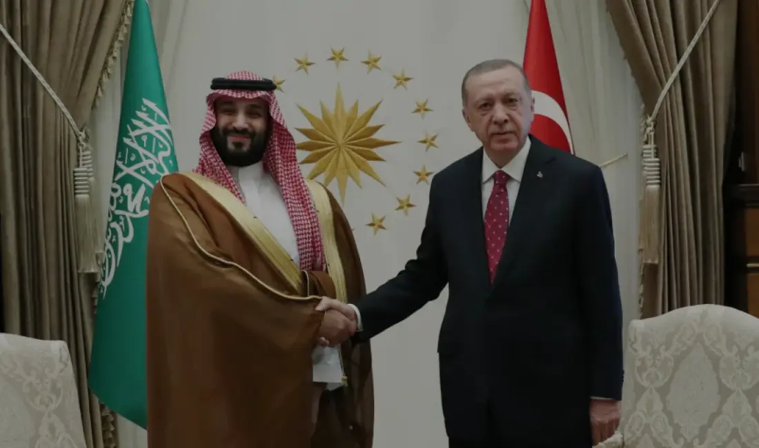 Cumhurbaşkanı Erdoğan, Suudi Arabistan Veliaht Prensi Bin Selman ile yaptığı