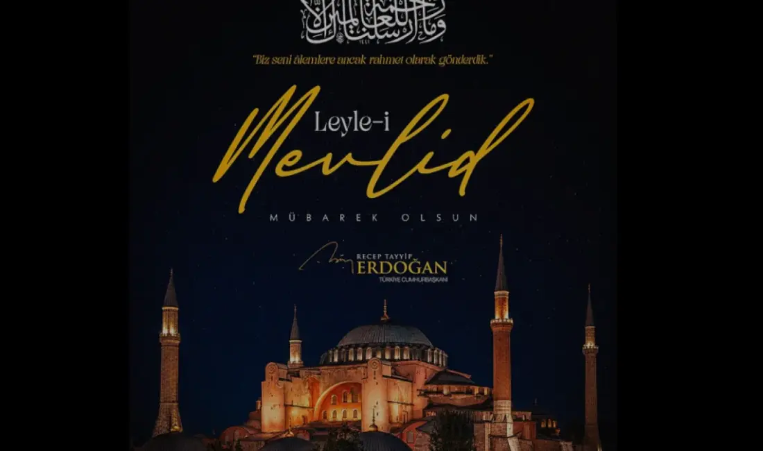 Cumhurbaşkanı Erdoğan, Peygamber Efendimizin dünyayı şereflendirişinin 1.501'inci yıl dönümü vesilesiyle