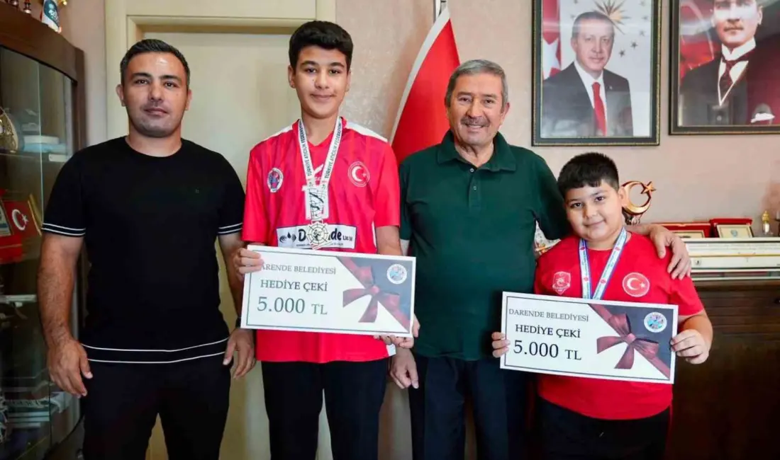Darende Belediye Başkanı Alican Bozkurt, ilçeyi spor alanında başarıyla temsil