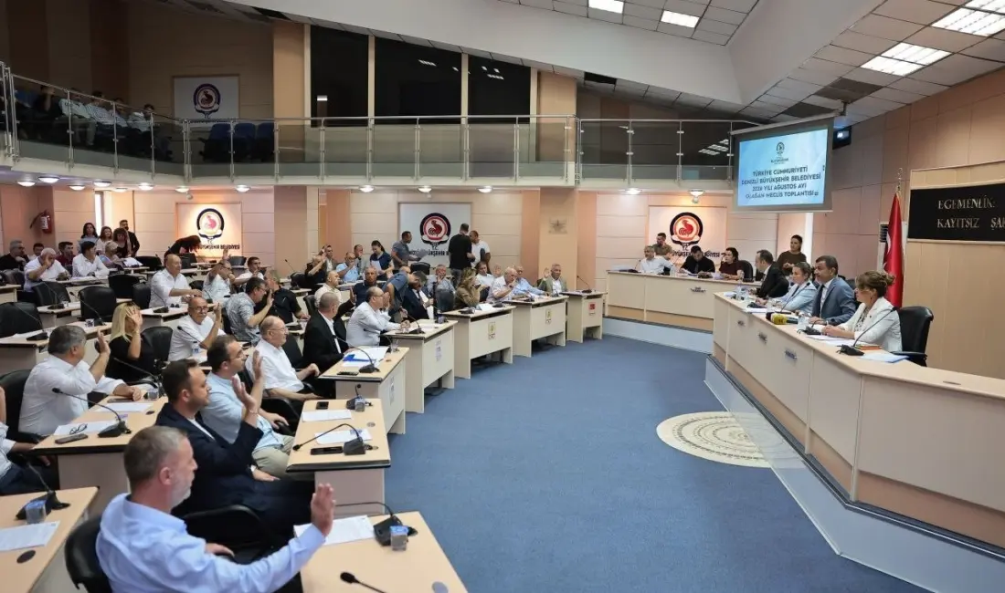 Denizli Büyükşehir Belediyesi Ağustos Ayı Meclis Toplantısı’nda alınan kararlarla hem