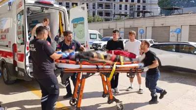Bursa’nın İnegöl ilçesinde kontrolden çıkarak şarampole devrilen traktörün altında kalan