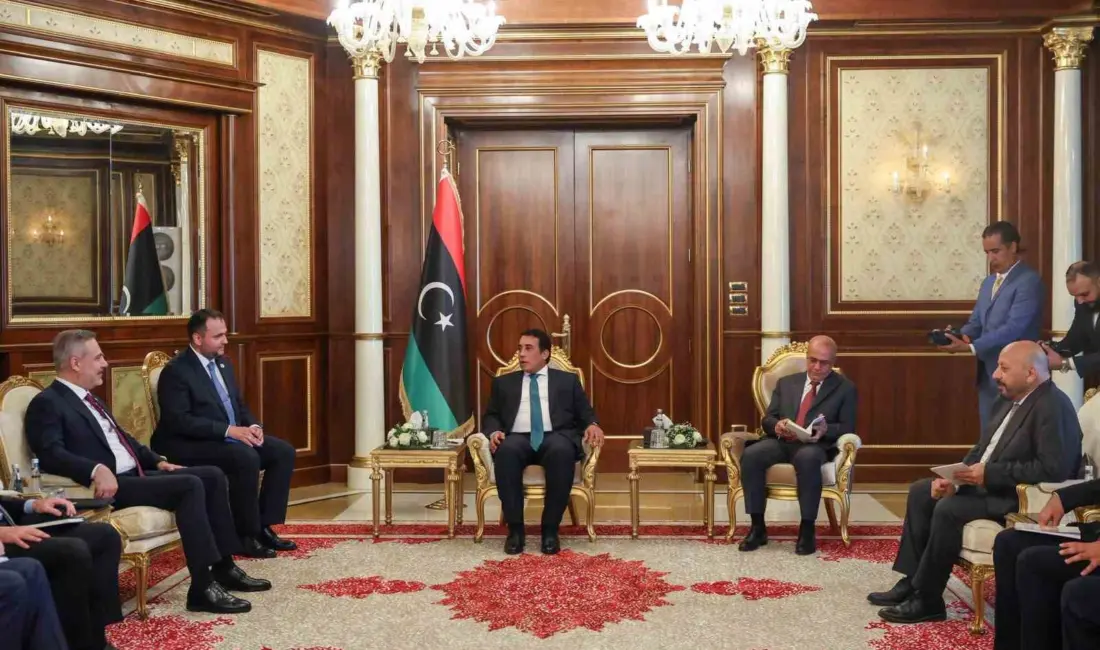 Dışişleri Bakanı Hakan Fidan, Libya Başkanlık Konseyi Başkanı Muhammed el-Menfi