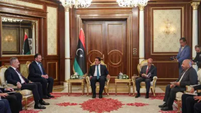 Dışişleri Bakanı Hakan Fidan, Libya Başkanlık Konseyi Başkanı Muhammed el-Menfi