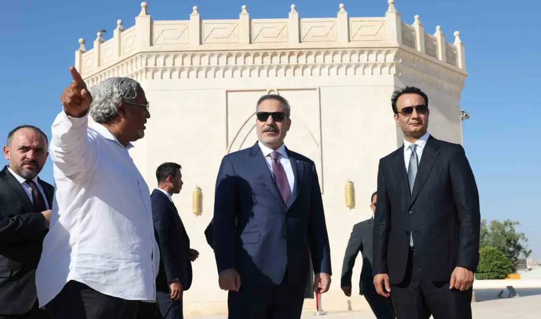 Dışişleri Bakanı Hakan Fidan, Libya’nın milli kahramanı Ömer Muhtar’ın anıt