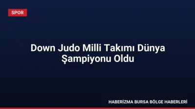 İsveç'te düzenlenen 2026 JUDOWN Dünya Şampiyonası'nda mix takım kategorisinde mücadele