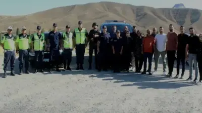 Kayseri'de yaşayan 18 yaşındaki Down sendromlu Berkant Babacan, jandarma ekiplerinin