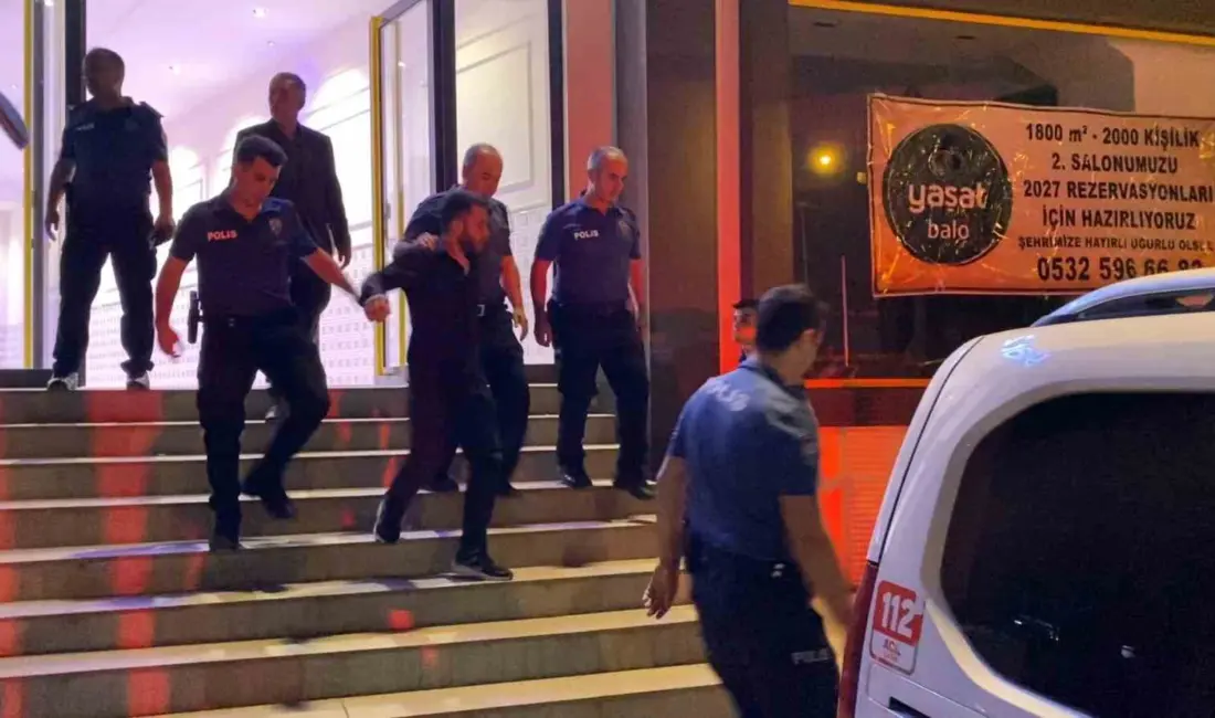 Bursa’nın İnegöl ilçesinde bir düğün salonunda iki grup arasında çıkan