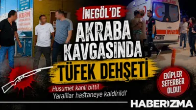 Bursa’nın İnegöl ilçesinde kadınlar arasında çıkan kavgaya karışan eşler arasındaki