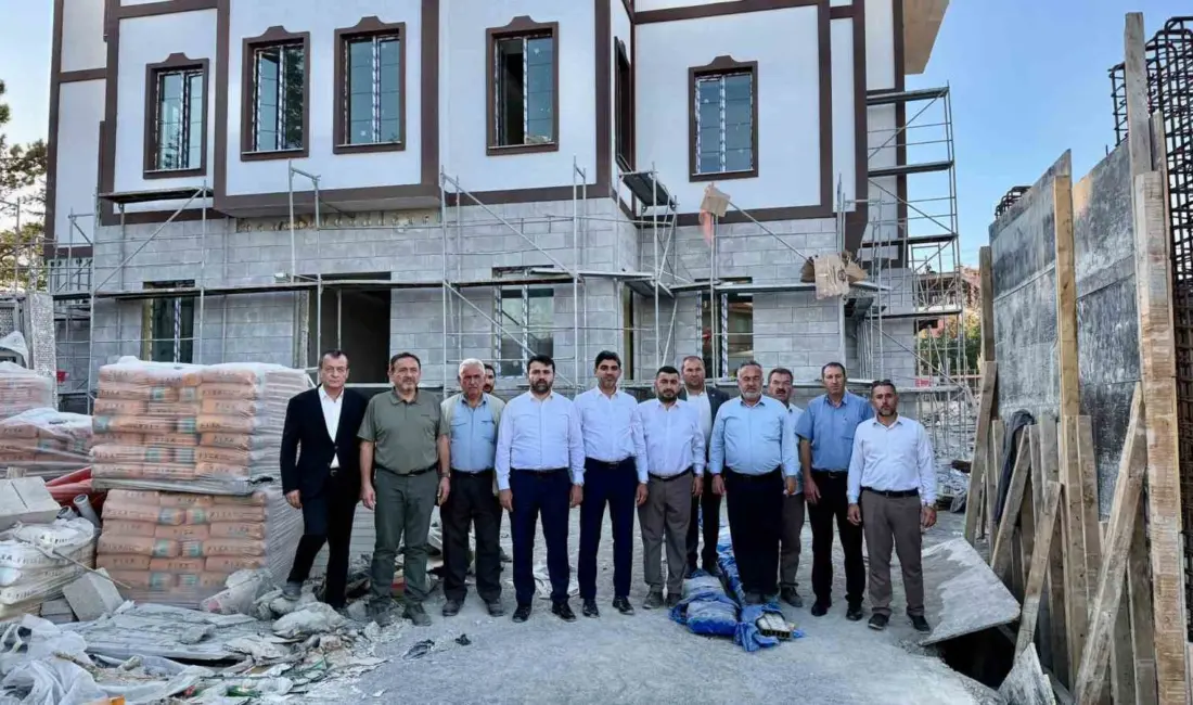 Karabük’ün Eflani ilçesinde yapımı devam eden Hükümet Konağı ve İlçe