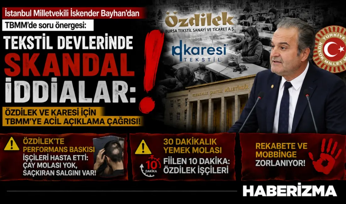 EMEK Partisi Genel Başkan Yardımcısı ve İstanbul Milletvekili İskender Bayhan;