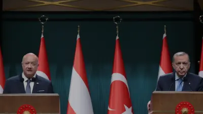 Cumhurbaşkanı Erdoğan ve Avusturya Şansölyesi Stocker, ikili ticaret hacmini 5