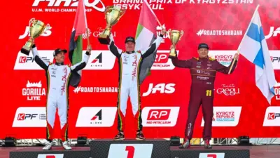 UIM F1H2O Dünya Şampiyonası Kırgızistan Grand Prix’sinde gerçekleştirilen sprint yarışlarında
