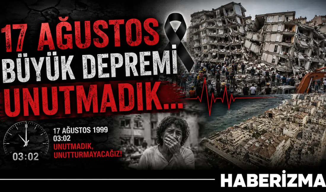 17 Ağustos 1999 gecesi saatler 03.02’yi gösterdiğinde, Türkiye tarihinin en
