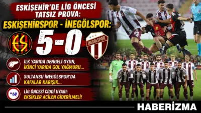 İkinci Yarıda Çöken Sultansu İnegölspor, Eskişehir Deplasmanında Farklı Yenildi