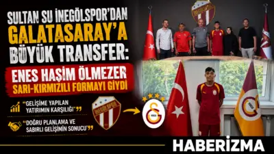 İNEGÖLSPOR’UN GENÇ YILDIZI GALATASARAY’A TRANSFER OLDU Sultan Su İnegölspor’un altyapısında