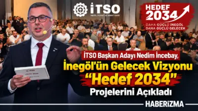 &nbsp; İTSO Başkan Adayı Nedim İncebay, İnegöl’ün Gelecek Vizyonu “Hedef