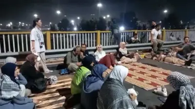 Bosna-Hersek’ten Filistin’e destek amacıyla yola çıkan ve 500’ü aşkın aktivistin