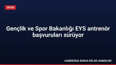 Gençlik ve Spor Bakanlığı bünyesinde görev alacak eğitim görevlisi ve