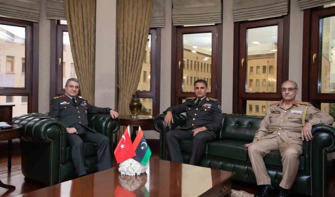 Genelkurmay Başkanı Orgeneral Selçuk Bayraktaroğlu, Libya Genelkurmay Başkanı Orgeneral Selahaddin