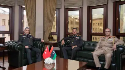 Genelkurmay Başkanı Orgeneral Selçuk Bayraktaroğlu, Libya Genelkurmay Başkanı Orgeneral Selahaddin