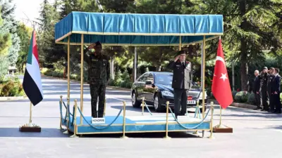 Genelkurmay Başkanı Orgeneral Selçuk Bayraktaroğlu, Sudan Cumhuriyeti Genelkurmay Başkanı Orgeneral