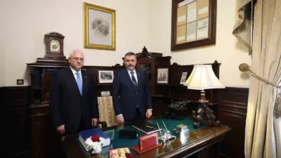 İçişleri Bakanı Mustafa Çiftçi, Bulgaristan Müslümanları Başmüftülüğünü ziyaret ederek Başmüftü