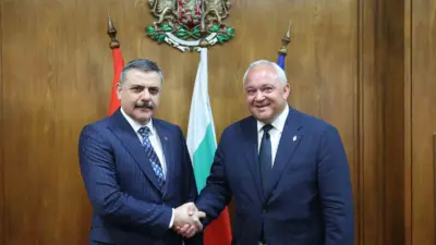 İçişleri Bakanı Mustafa Çiftçi, resmi temaslarda bulunmak üzere geldiği Bulgaristan’da