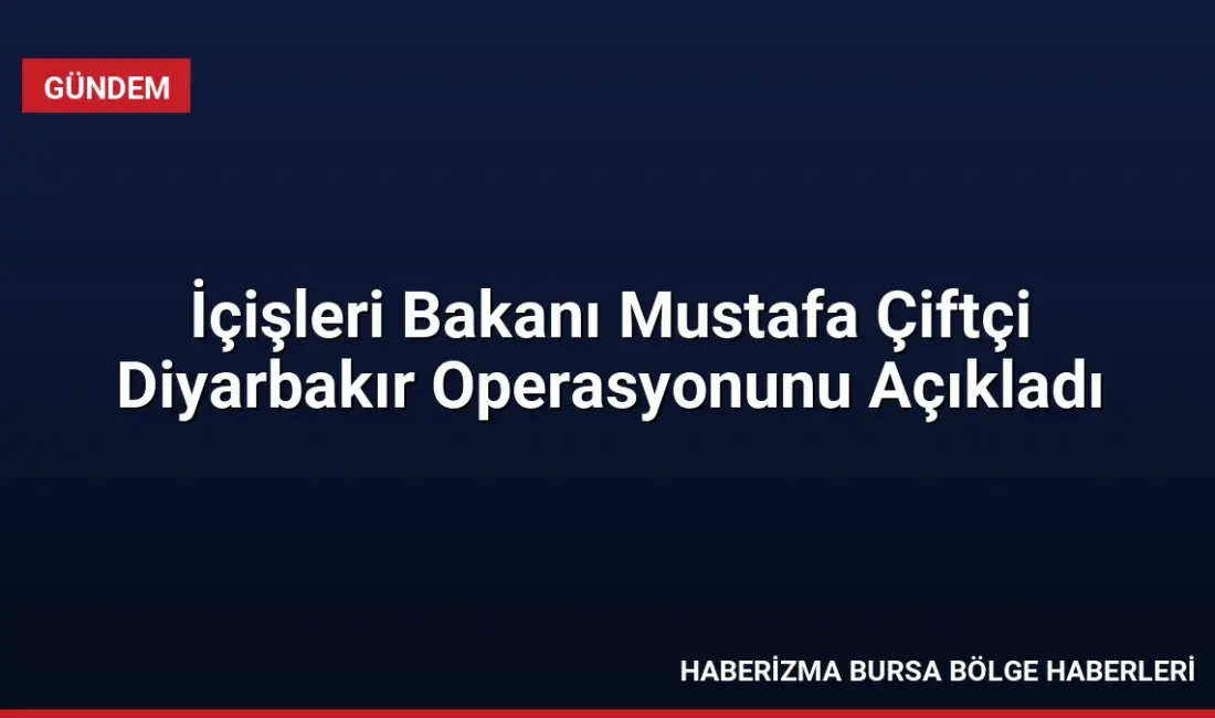Diyarbakır'da provokatif eylem gerçekleştiren 4 kişi gözaltına alındı. Bakan Mustafa