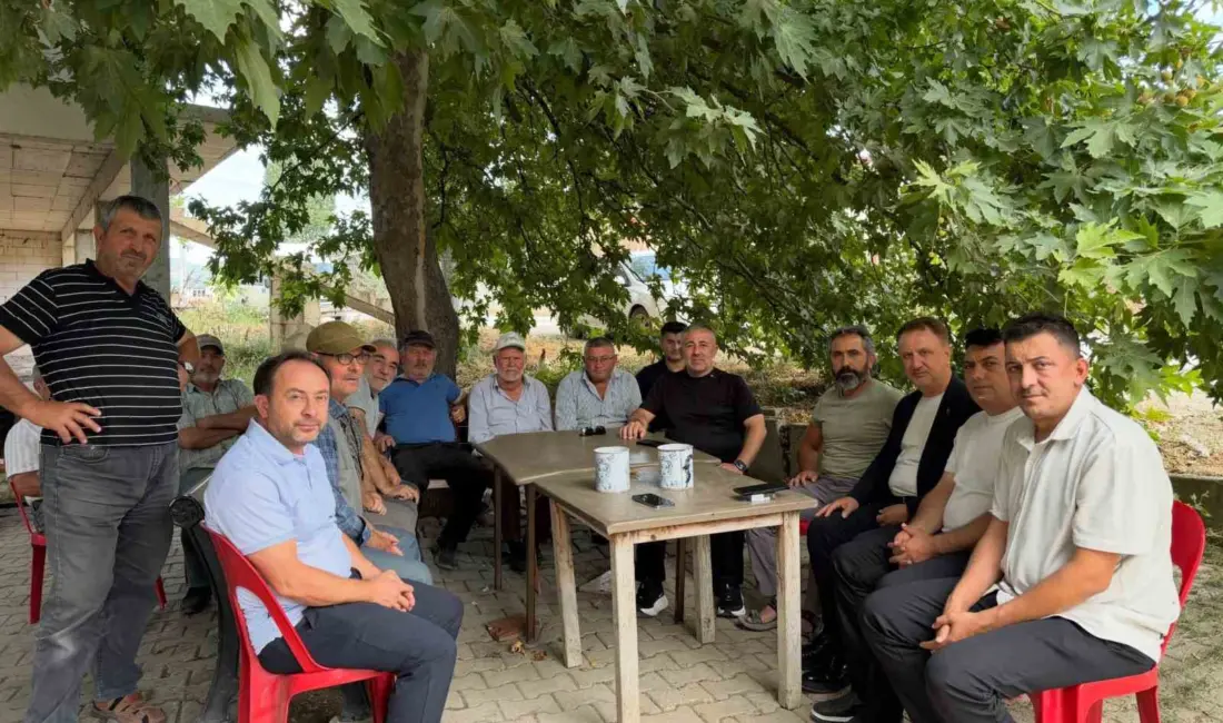 AK Parti Bilecik İl Başkanı Serkan Yıldırım, köylerde vatandaşlarla buluştu.