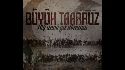 İletişim Başkanı Burhanettin Duran, Büyük Taarruz'un yıl dönümü nedeniyle yayımladığı