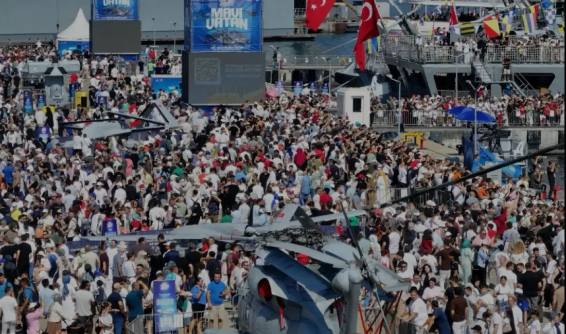 İletişim Başkanı Burhanettin Duran, TEKNOFEST Mavi Vatan etkinliğinin Türkiye'nin vizyonunu