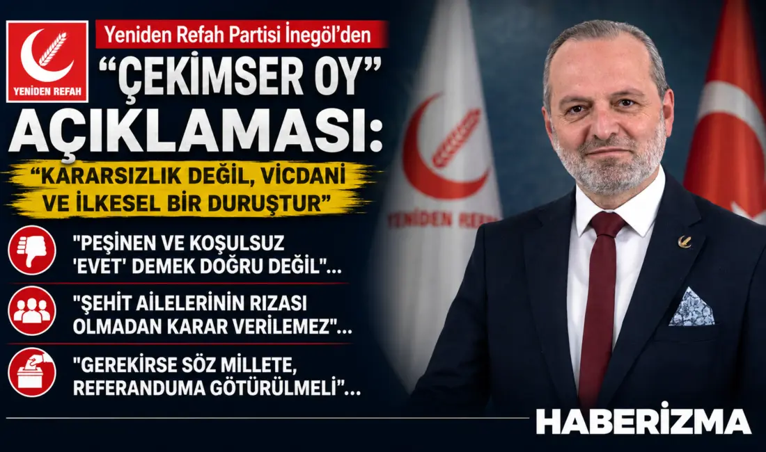 TBMM’de görüşülen “Çerçeve Yasa” teklifine Yeniden Refah Partisi’nin verdiği çekimser