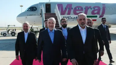 İran Meclis Başkanı Muhammed Bakır Galibaf, ABD güçlerinin bölgeden “onurlu