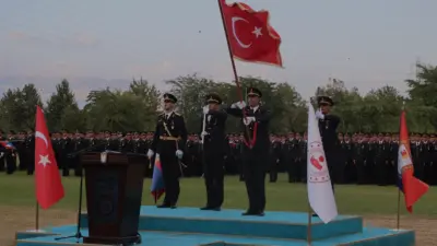 Işıklar Jandarma Astsubay Meslek Yüksekokulu'ndan mezun olan 1.228 astsubay için
