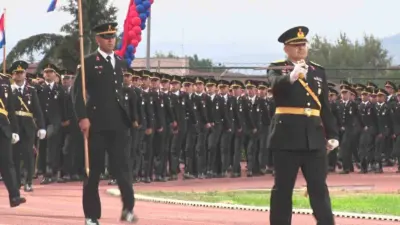 Bursa’da Işıklar Jandarma Astsubay Meslek Yüksekokulu’nda eğitimlerini tamamlayan bin 228
