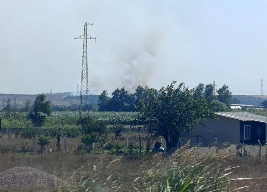 Bursa’nın Karacabey ilçesi Hayırlar Mahallesi’nde makilik alanda orman yangını çıktı.