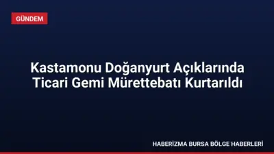 Kastamonu Doğanyurt açıklarında su alan ticari gemideki 13 mürettebat, Sahil