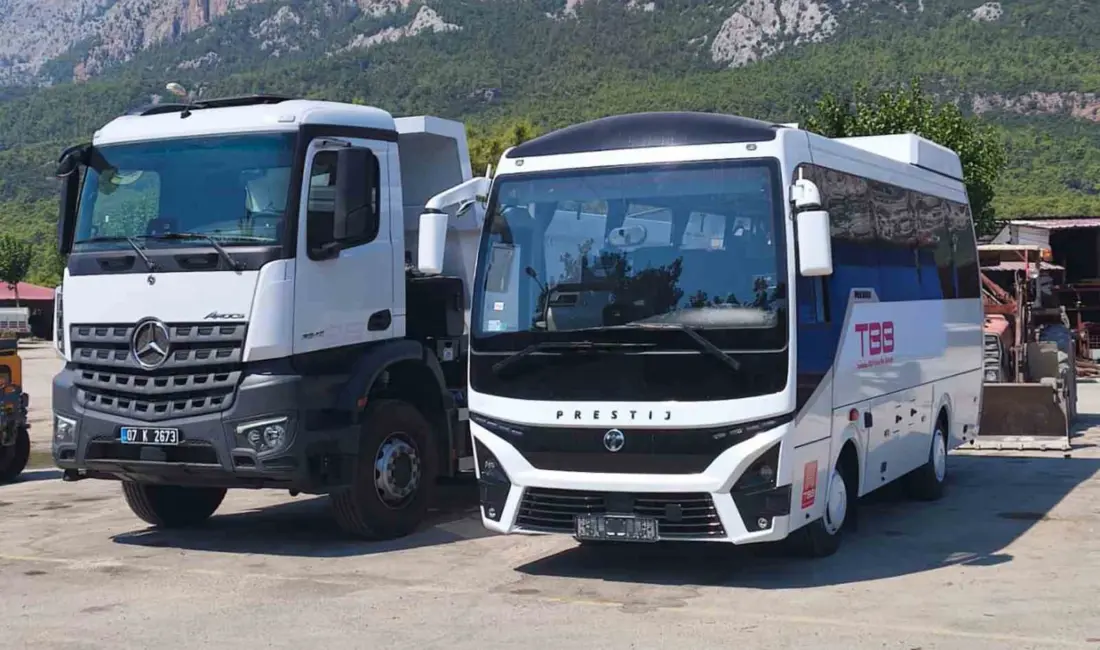 Kemer Belediyesi, araç filosunu güçlendirmeye devam ediyor. Devlet Malzeme Ofisi’nden