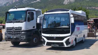 Kemer Belediyesi, araç filosunu güçlendirmeye devam ediyor. Devlet Malzeme Ofisi’nden